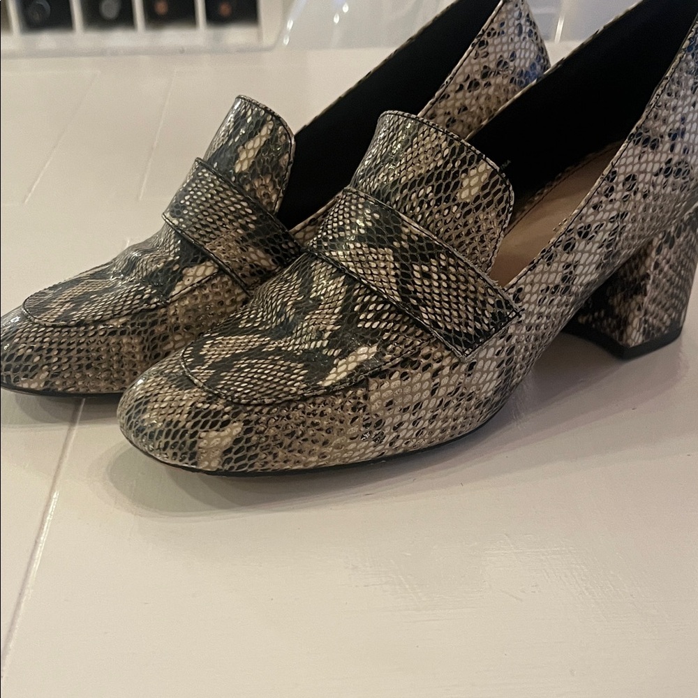Farylrobin Snakeskin Patterned Loafers